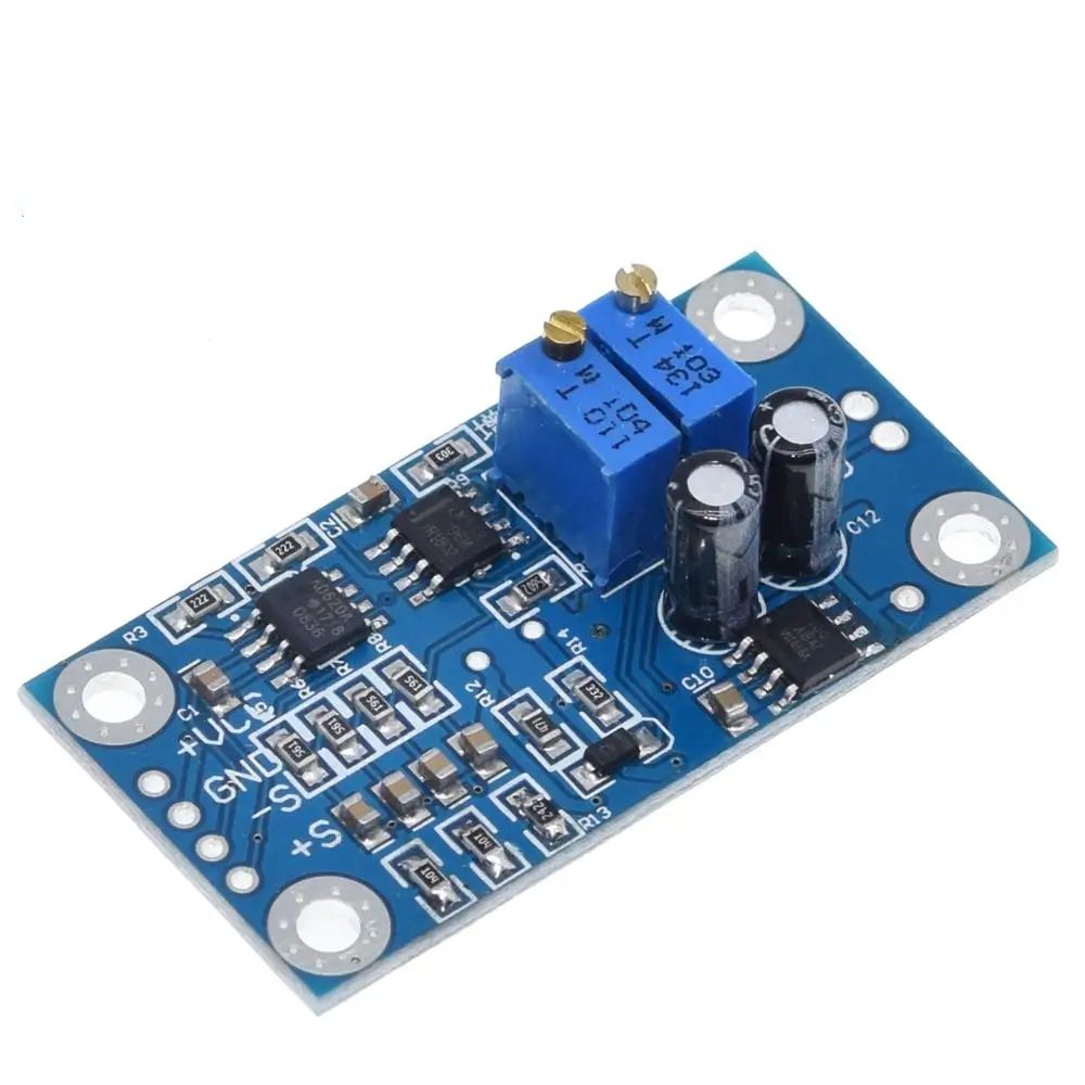 TZT 1/3PCS AD620 Microvolt MV Voltage Amplifier Signal Instrumentation Module Board DC3-12V