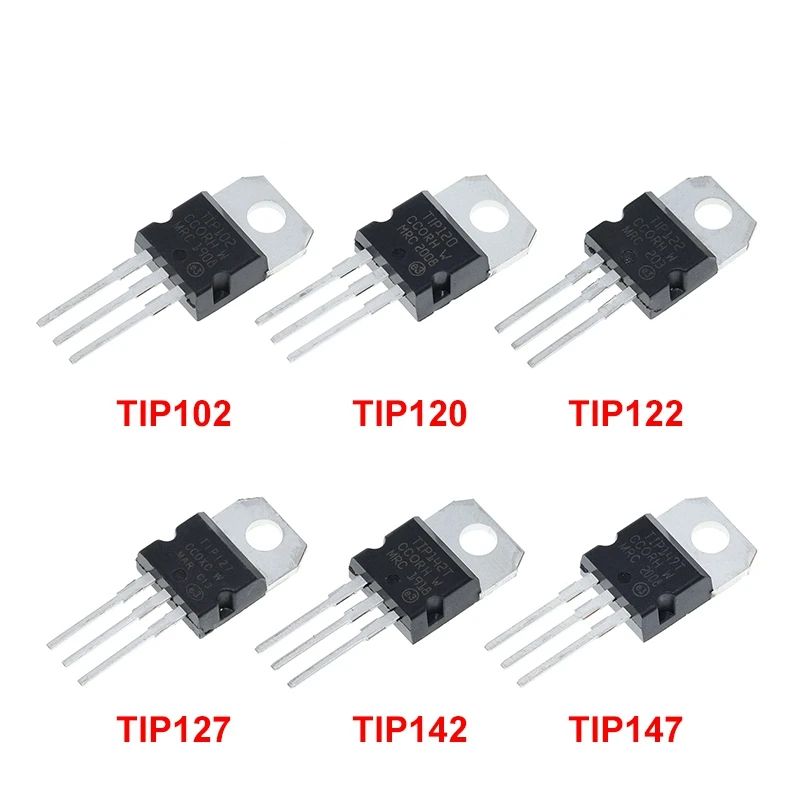 TZT 10/30pcs Voltage Regulation Module Tip102 Tip120 Tip122 Tip127 Tip142 Tip147 Tip142t Tip147t
