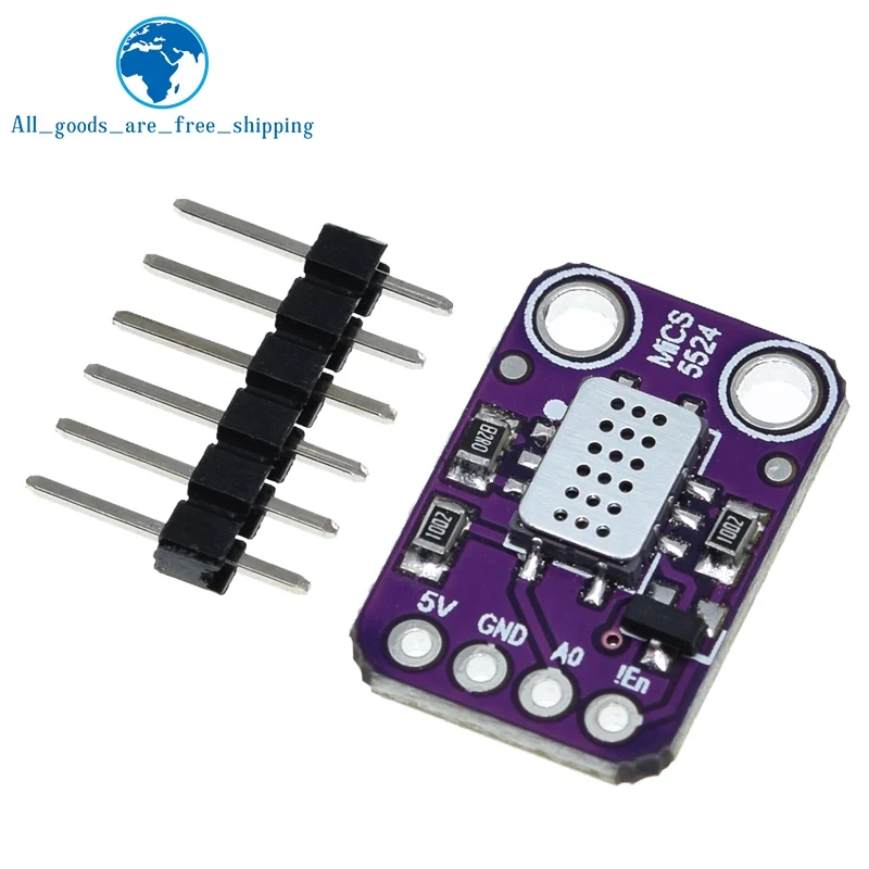 MICS-5524 Air Quality Gas Sensors Module Carbon Monoxide Hydrogen Methane Ethanol H2 CO MICS5524 Detection Board For Arduino