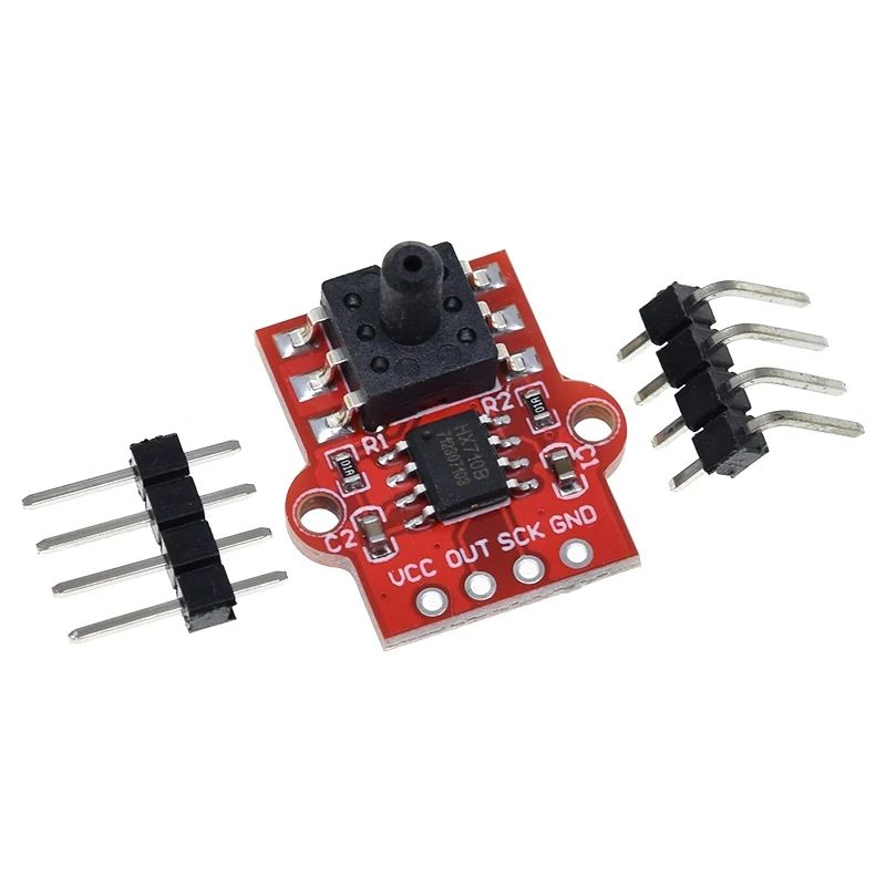 1/3PCS DC 3.3V 5V 0-40KPa Digital Barometric Air Pressure Sensors Module Connect 2.5mm Soft Tube For Arduino