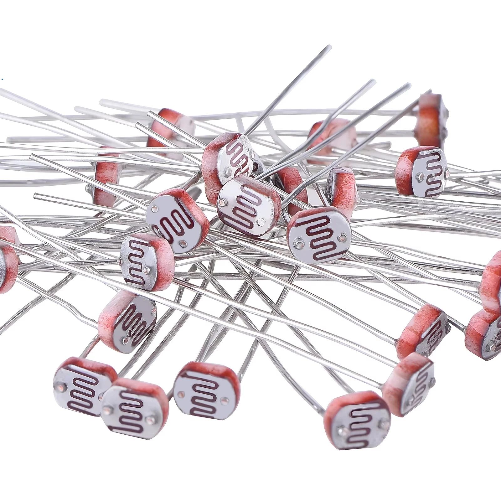 20/50PCS LDR Photo Light Sensitive Resistor Photoelectric Photoresistor 5528 GL5528 5537 5506 5516 5539 For Arduino DIY