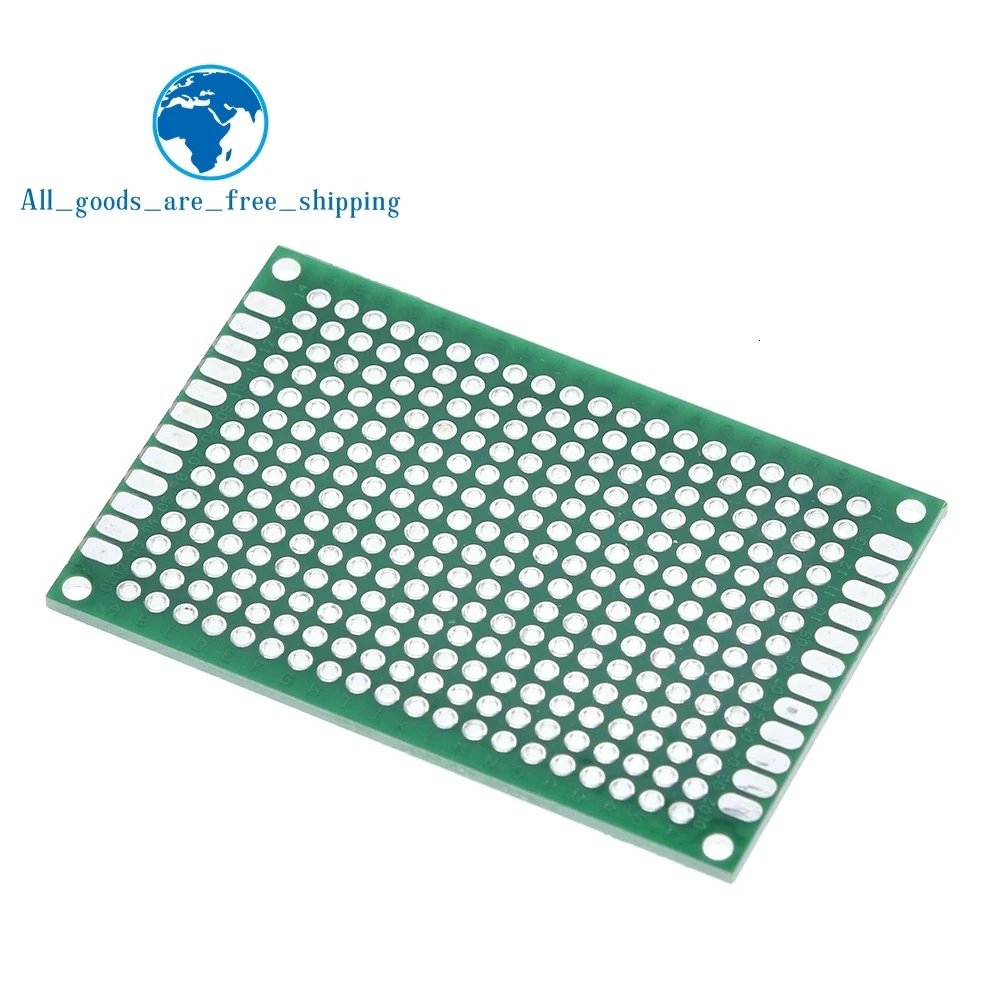 TZT 1/10pcs 4x6cm 4*6 Double Side Prototype Board diy Universal Board Green