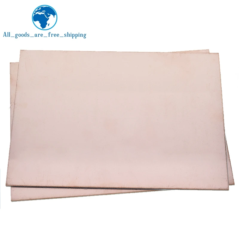 TZT 1/2PCS 15x20cm 15*20 Single Side Copper Clad Plate Diy Kit