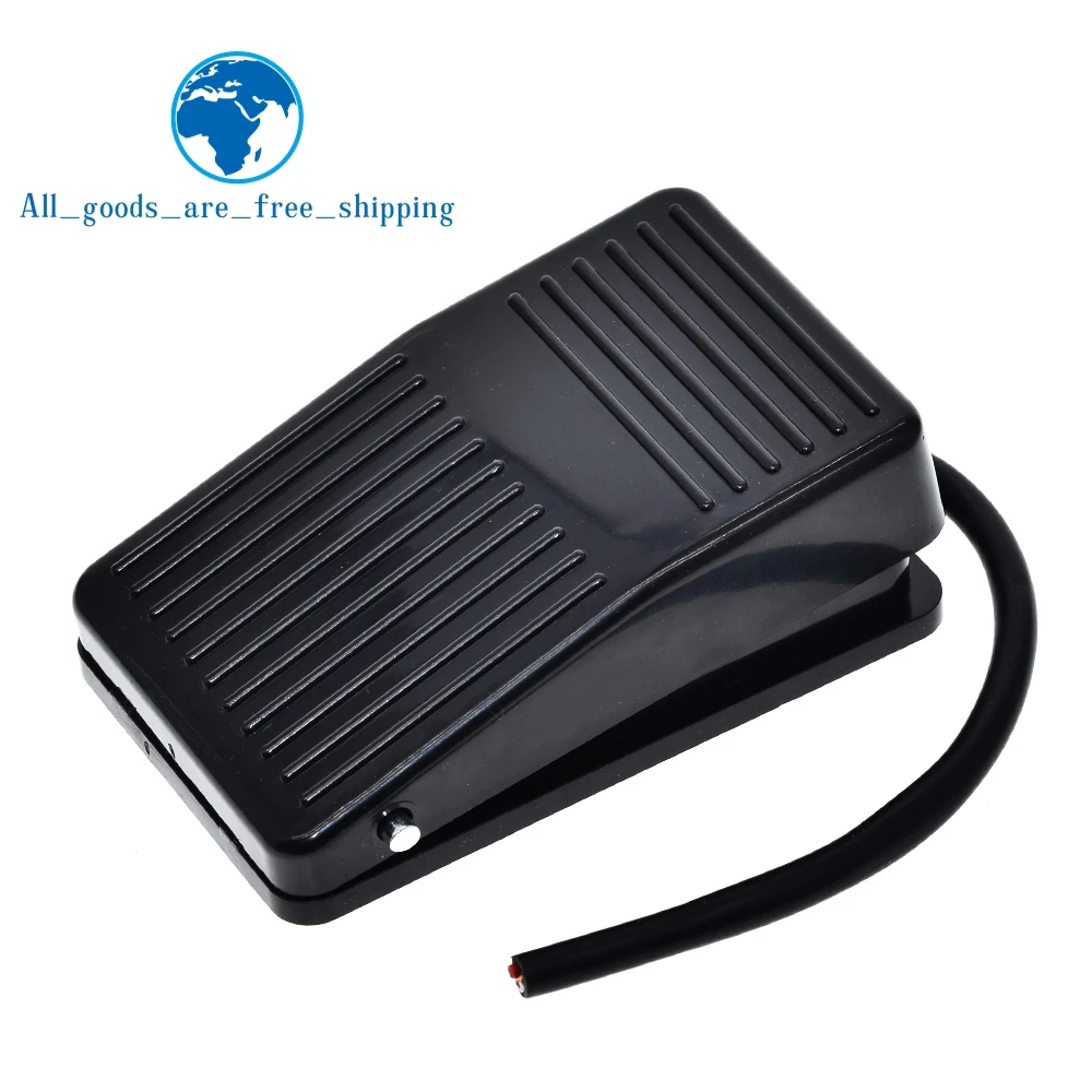 TZT 1/3PCS AC 220V 10A Momentary Foot Controller Pedal Switch Electric Power Footl Switch 1 NO 1 NC SPDT