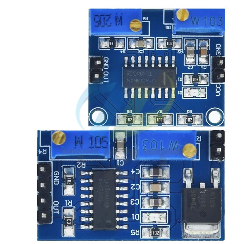 TZT 1/3PCS TL494 SG3525 PWM Controller Module Adjustable 5V Frequency 500-100kHz 250mA