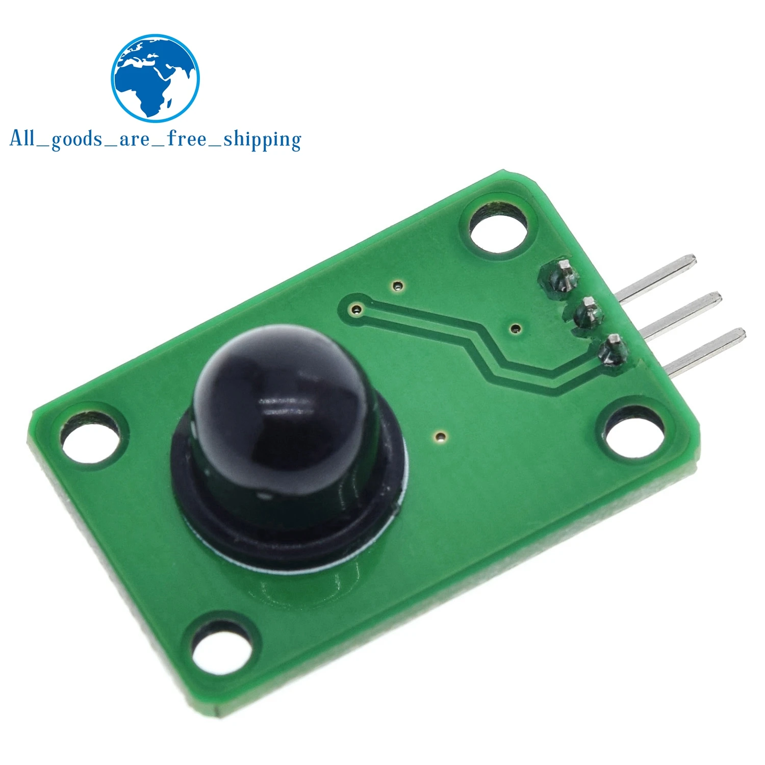 TZT 1/3PCS D203S Pyroelectric Infrared Sensors Human Body Detecting PIR Motion Sensors Module for Arduino 120 degree
