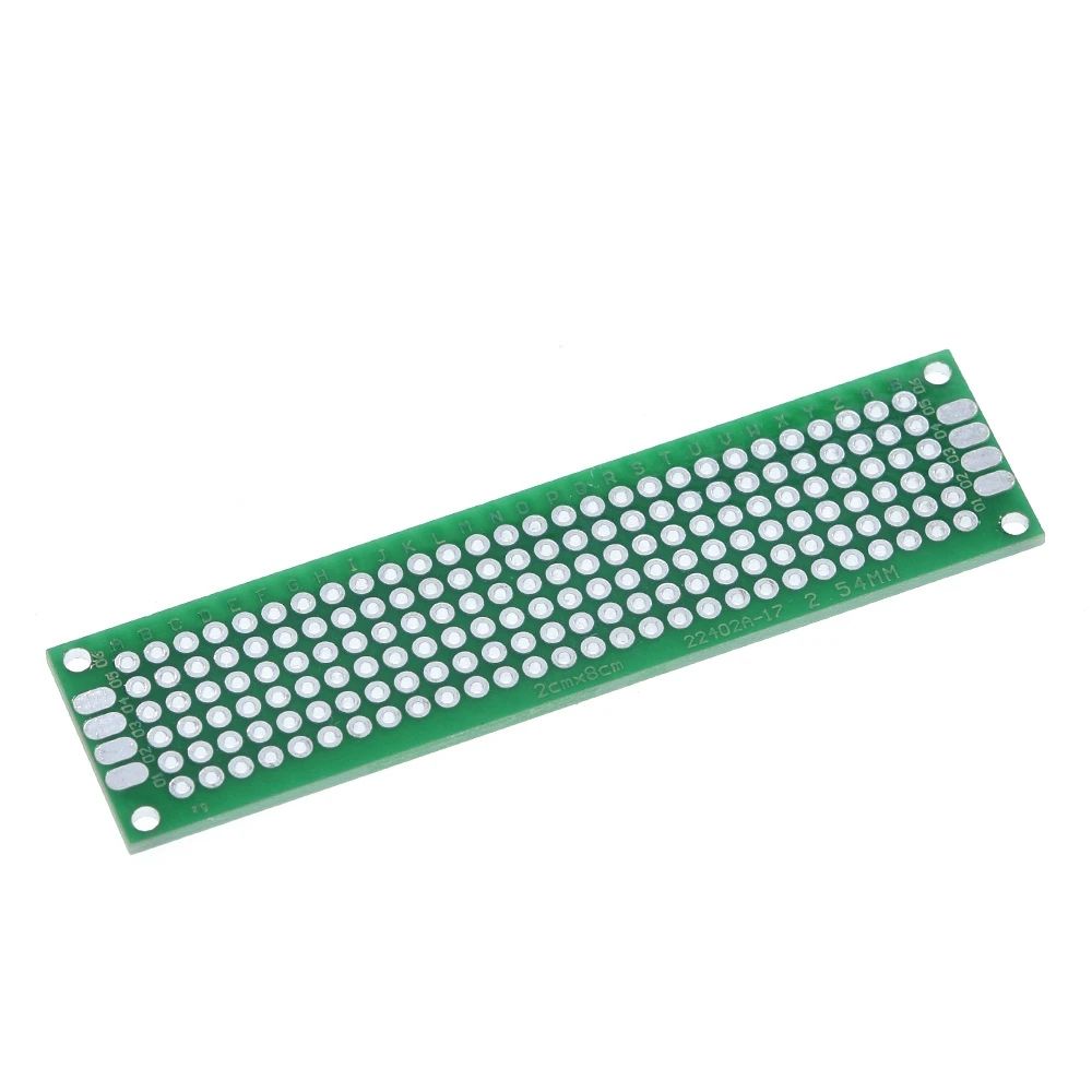 TZT 1/10pcs 2x8 Double Side Copper Prototype Board Universal Board Development Plate