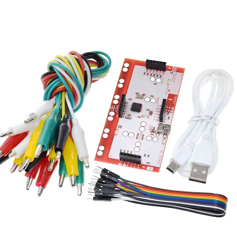 Alligator Clip Jumper Wire + Standard Controller Board DIY Kit +USB Cable For UNOR3, Mega 2650, Nano for Child's Gift