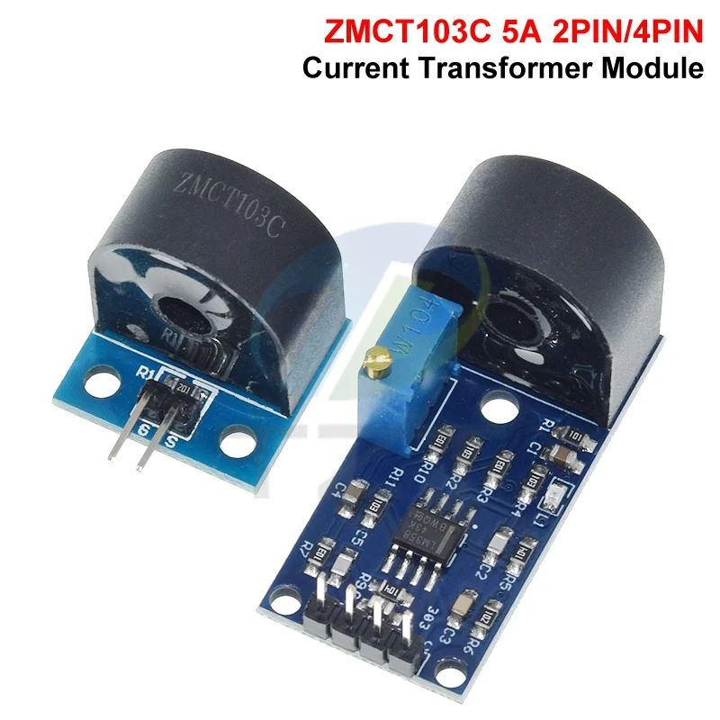 1/3PCS ZMCT103C 5A Range Single Phase AC Active Output Onboard Precision Micro Current Transformer Module Current Sensor