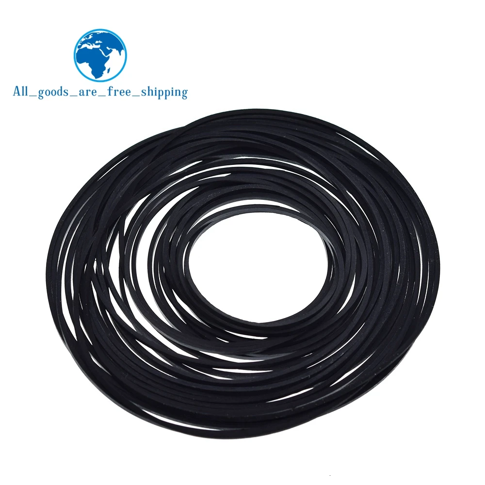 1/3PACK Mix Cassette Tape Replacement Rubber CD DVD Cassette Tape Recorder Turntable Strap Belt For CD-ROM Video Machines 1*1mm