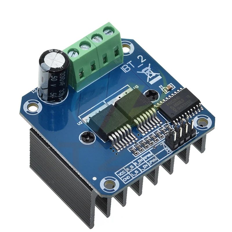 1/3PCS DC6-27V Double BTS7960 BTS7960B DC 43A Stepper Motor Drive Module H-Bridge PWM Module