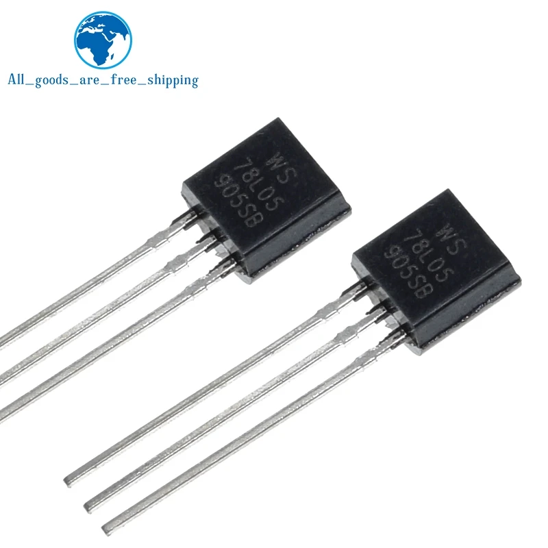 TZT 50/100pcs 78L05 L78L05 5.0V 0.1A Positive for Power module
