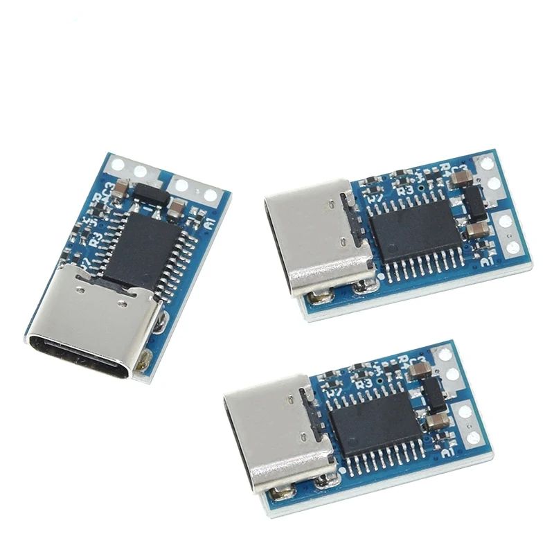 PDC004-PD PD Decoy Module TZT USB-C PD 9V 12V 15V 20V DC Fixed Voltage Power Trigger Module 5A Type-C Female Input for Notebook