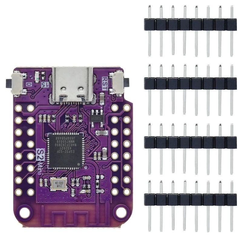 ESP32 S2 Mini WIFI Board Based ESP32-S2FN4R2 ESP32-S2 4MB FLASH 2MB PSRAM MicroPython For Arduino Compatible TZT D1 mini upgrade