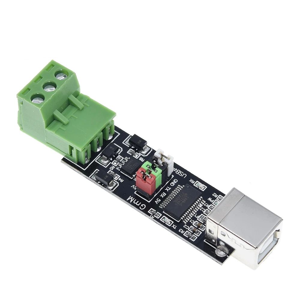 USB 2.0 to TTL RS485 Serial Converter Adapter FTDI Module TZT FT232RL SN75176 double function double for protection Top Sale