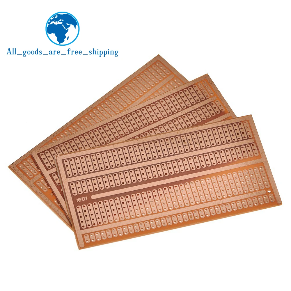 1/5/10PCS 5x9.5CM Prototype Paper Plate Matrix Circuit Board Two Holes Three Connected Hole Four Holes