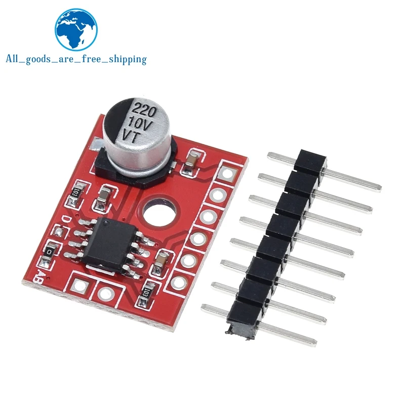 Mini Digital Amplifiers Board XS9871 1*5W Class D Digital 2.5V To 5.5V Power Amplifiers Board Efficient Class AB/D Optional