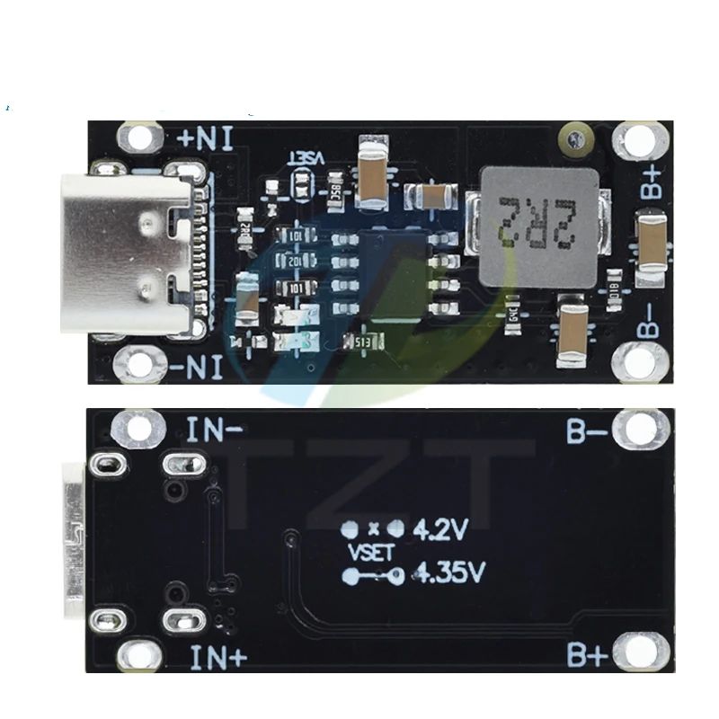 1/3/5PCS Type-C USB Input High Current 3A Polymer Ternary Lithium Battery Quick Fast Charging Board IP2312 CC/CV Mode 5V To 4.2V