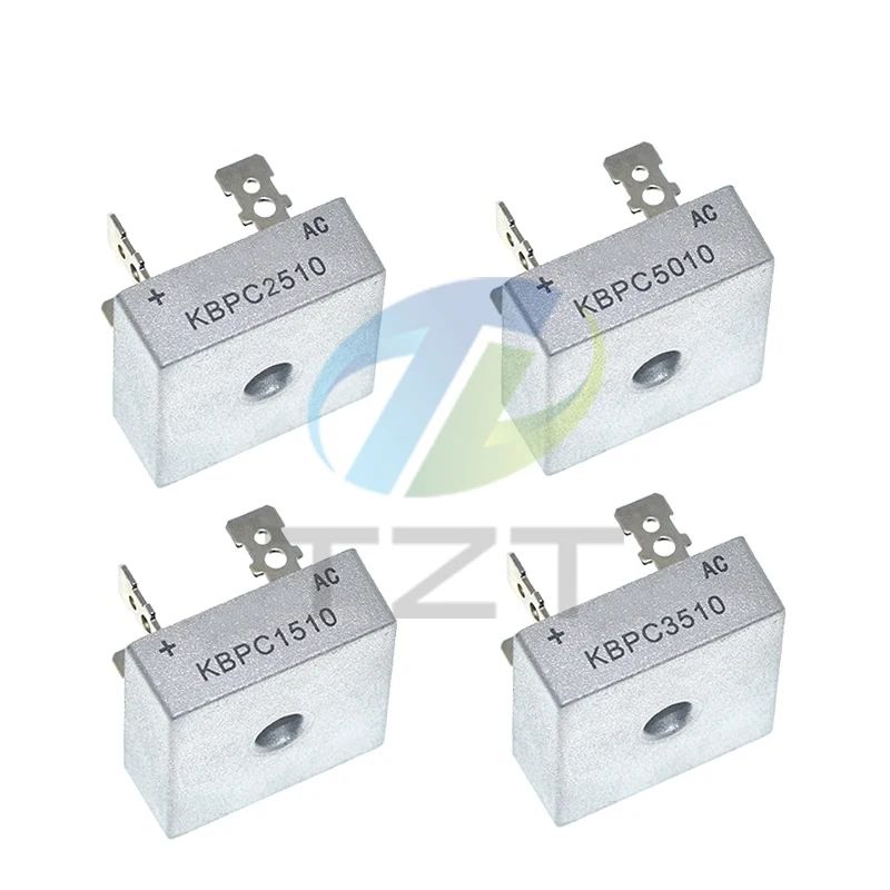 TZT 1/3PCS KBPC1510 KBPC2510 KBPC3510 KBPC5010 15A 25A 35A 50A 1000V