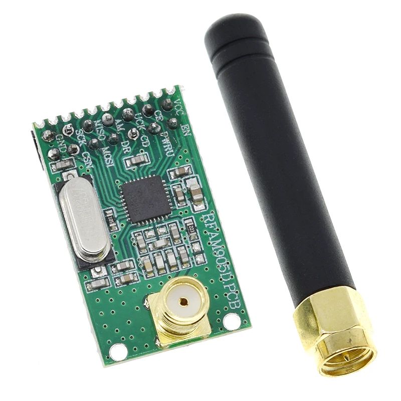 TZT 1/3PCS NRF905 Wireless Transceiver Module Transmitter Receiver Board With Antenna FSK GMSK Low Power 433 868 915 MHz