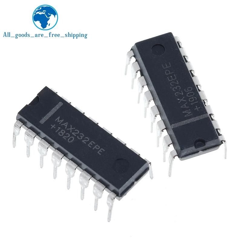 TZT 10/30PCS Driver Module MAX232EPE MAX232 RS232