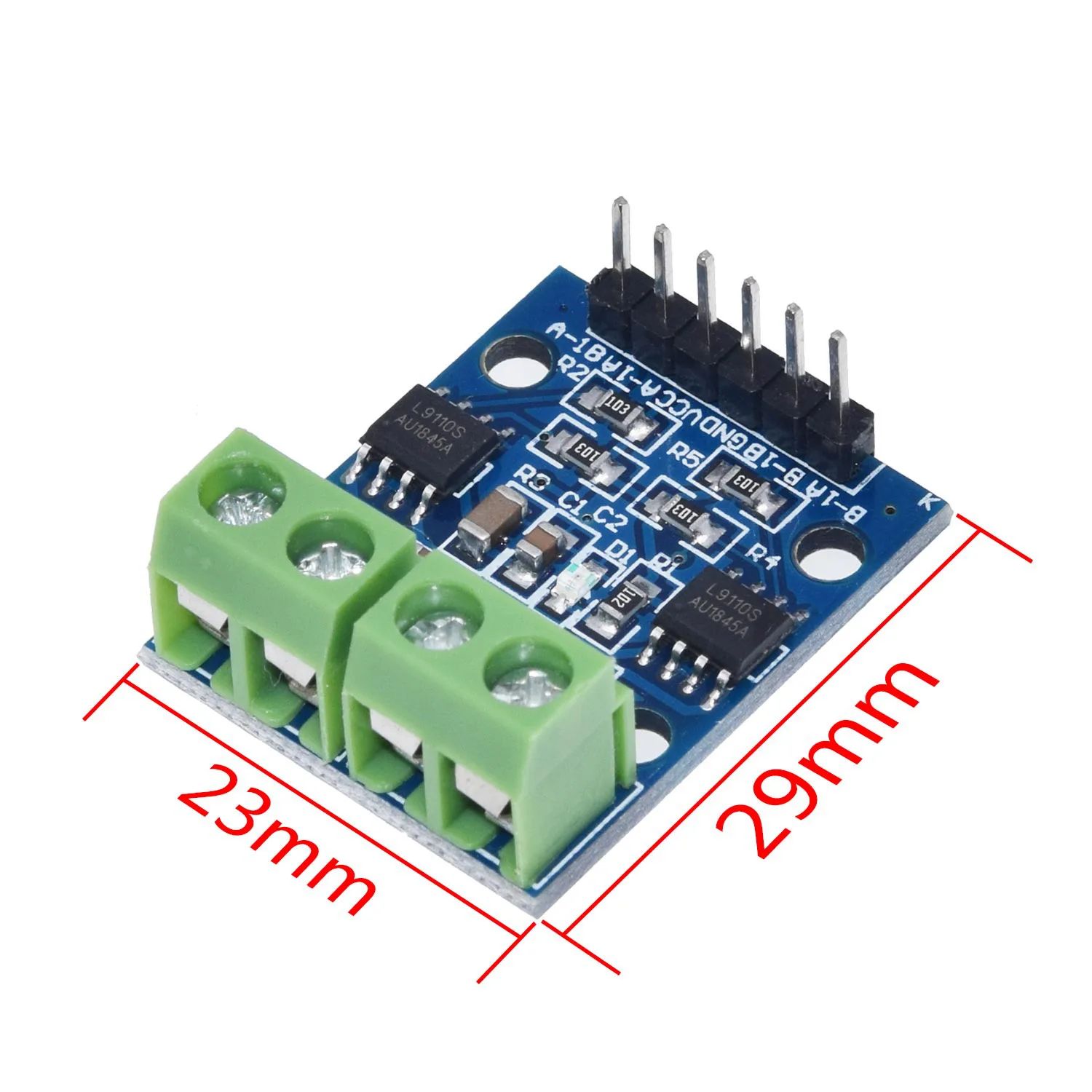 TZT L9110S DC Stepper Motor Drive Board H-bridge Stepper Motor Dual DC motor module for Drive Controller Board L9110S module