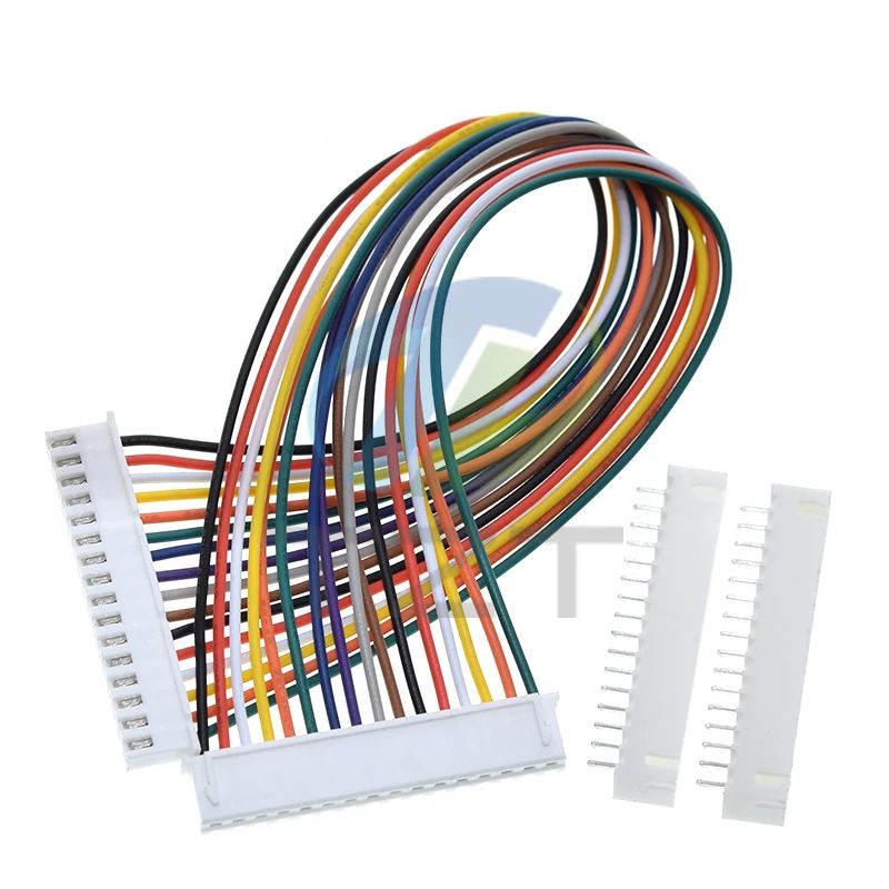 1/3pcs JST XH2.54 XH 2.54mm Wire Cable Connector 16Pin Pitch Double Male Plug Socket 20cm Wire Length 26AWG For Lcd1602