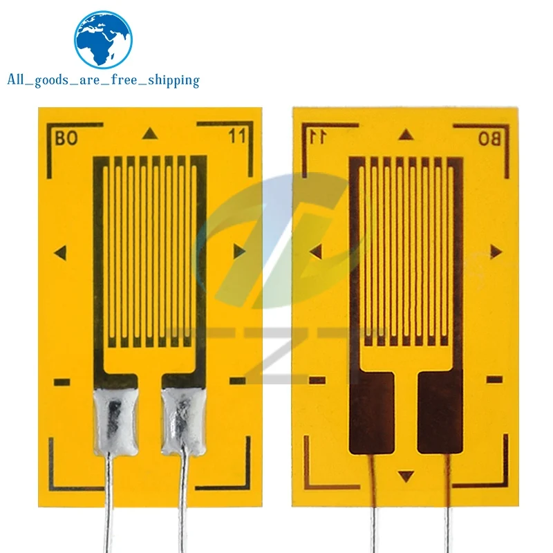 TZT 10/30PCS BF120-3AA 120-3AA Precision Resistive Strain Gauge Strain Gauge For Pressure Sensors Module Load Cell 120ohm