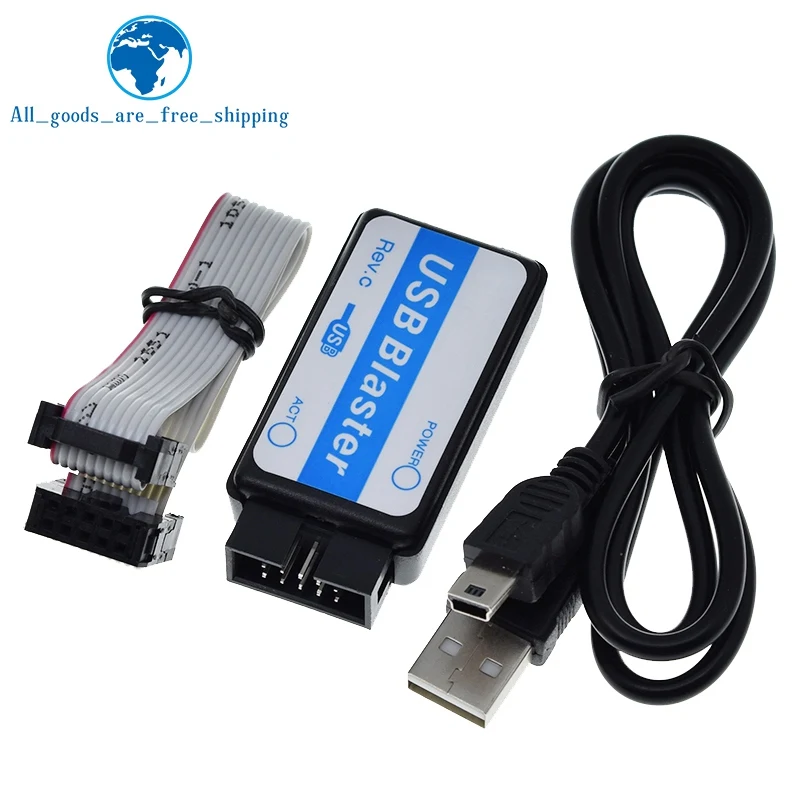 TZT 1/3PCS New Mini Usb Blaster Cable For ALTERA CPLD FPGA NIOS JTAG Altera Programmer in stock for arduino