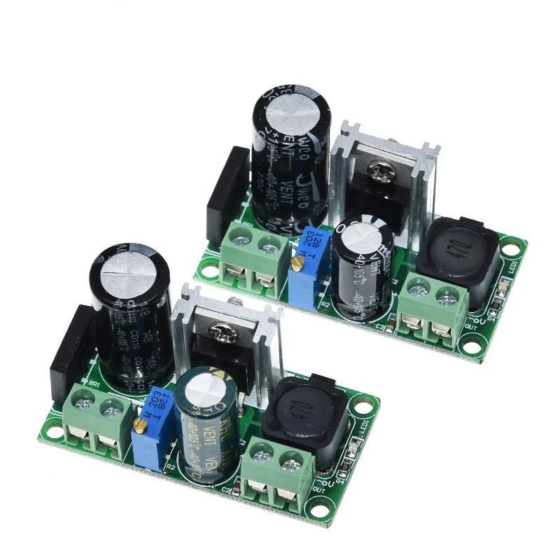 TZT 1/3PCS LM2596T LM2596HV DC-DC adjustable step-down 3A power Supply module DC 5V-50V,3A Large current Large power