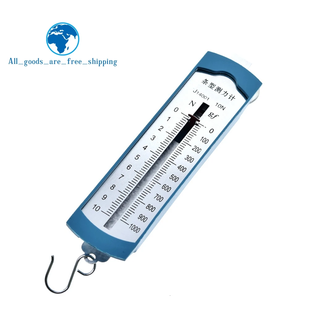 TZT 1/3PCS 10N Newton meter / force gauge Bar box spring dynamometer balance Physics Experiments