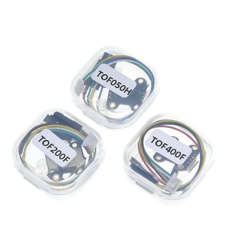 VL6180 VL53L0 VL53L1 Time-of-Flight (ToF) Laser Ranging Built-in MCU Algorithm TOF050F TOF200F TOF400F 50CM/2M/4M MODBUS/IIC I2C