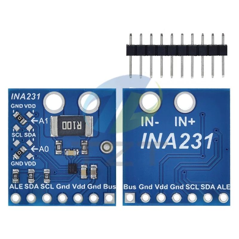 TZT 1/3PCS INA231 IIC I2C Interface Bi-directional Current/Power Monitoring Sensor Module For Arduino