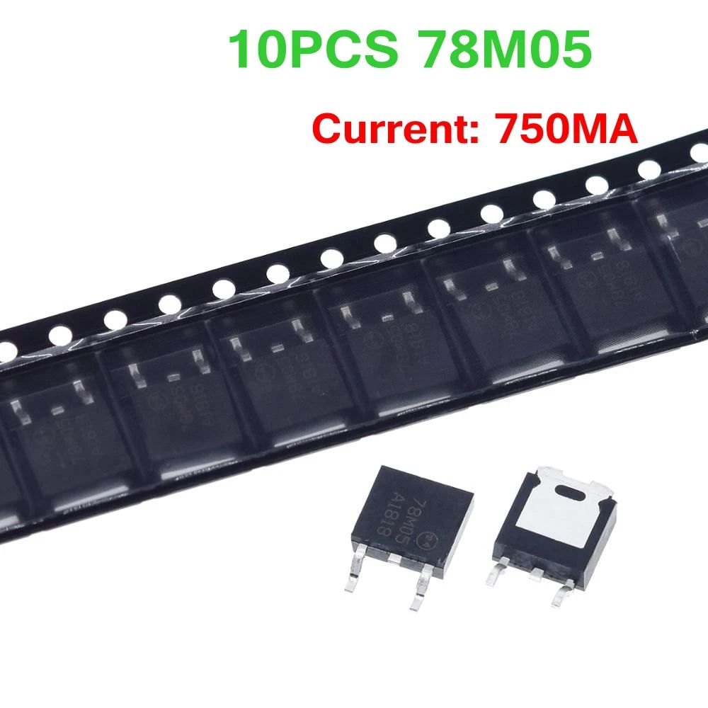 TZT 10/50pcs New 78M05 7805 750mA for Power module
