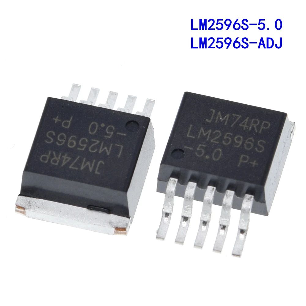 TZT 10/30PCS LM2596S-5.0 LM2596S-ADJ LM2596S LM2596 2596 for Power module
