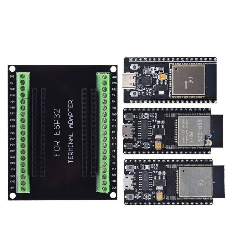 TZT ESP32 Development Board ESP-32S NodeMCU-32S MICRO/TYPE-C WiFi+Bluetooth Module ESP-WROOM-32 IOT Expansion Board