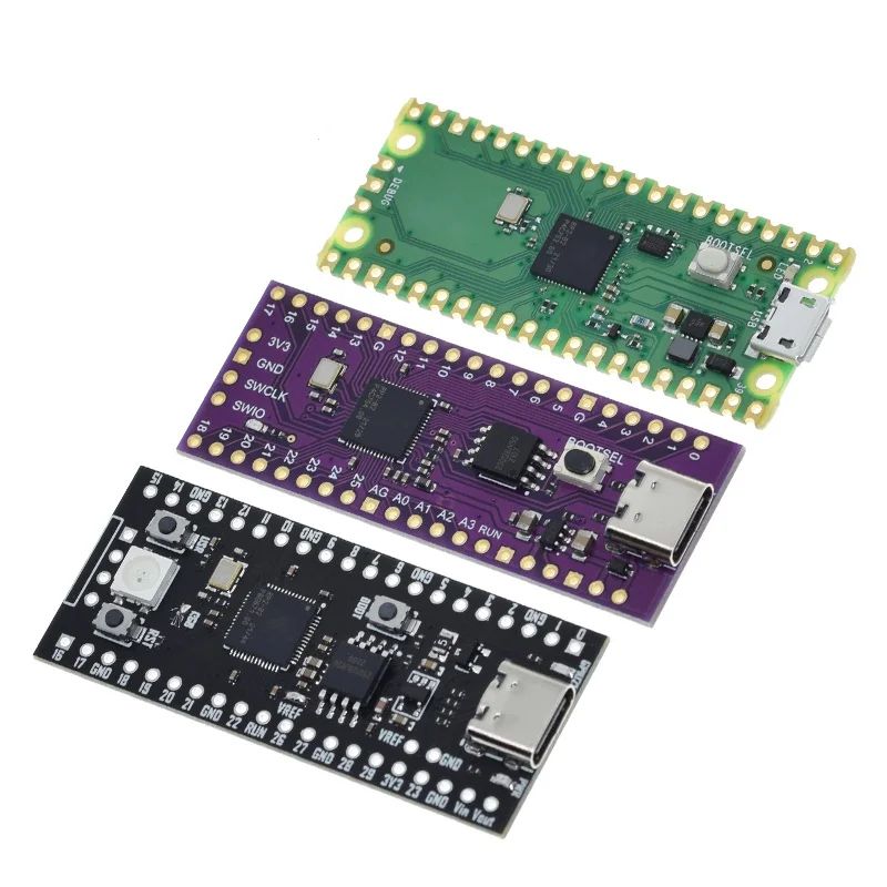 Raspberry Pi Pico Board RP2040 RP2350 TYPE-C / MICRO Dual-Core 264KB ARM Low-Power High-Performance Development board