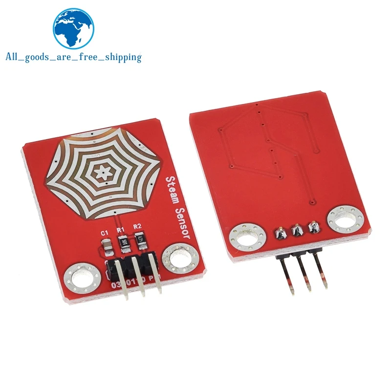 TZT 1/3PCS Water Vapor Module Rain Detector Liquid Level Switch Humidity Sensor Module For Arduino / Raspberry pie