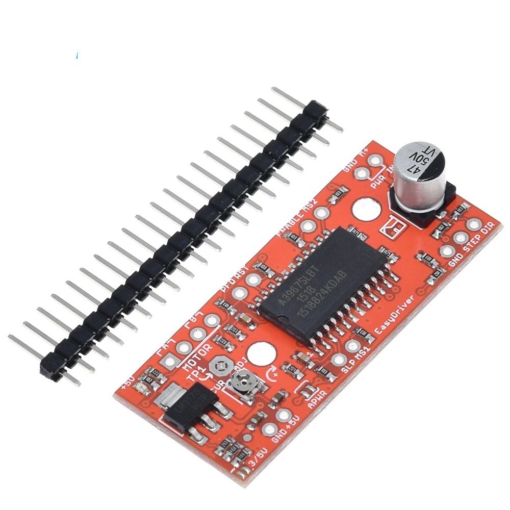 TZT 1/3PCS A3967 EasyDriver Stepper Motor Driver V44 for arduino development board