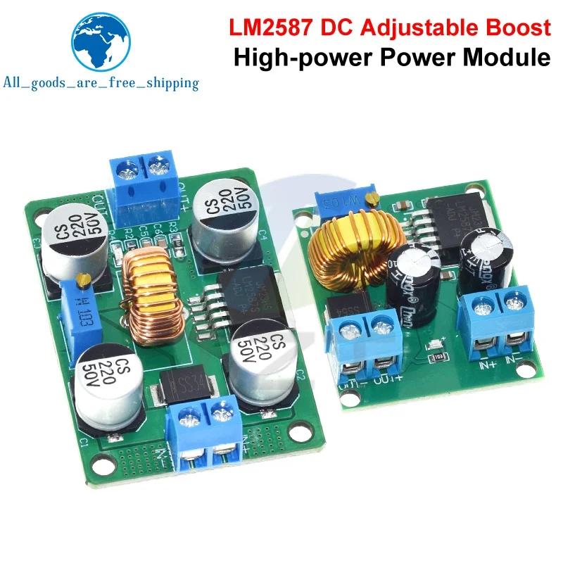 1/3PCS LM2587 DC-DC 3.5V-30V To 4V-30V Step Up Power Supply Module Adjustable 5A Boost Converter Voltage Regulator Board 5V