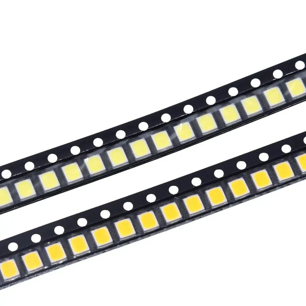 100/200pcs TZT 0.2W SMD 2835 LED Lamp Bead 20-25lm White/Warm White SMD LED Beads LED DC3.0-3.6V