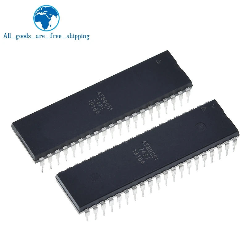 TZT 1/3PCS AT89C51 AT89C51-24PI for clock module