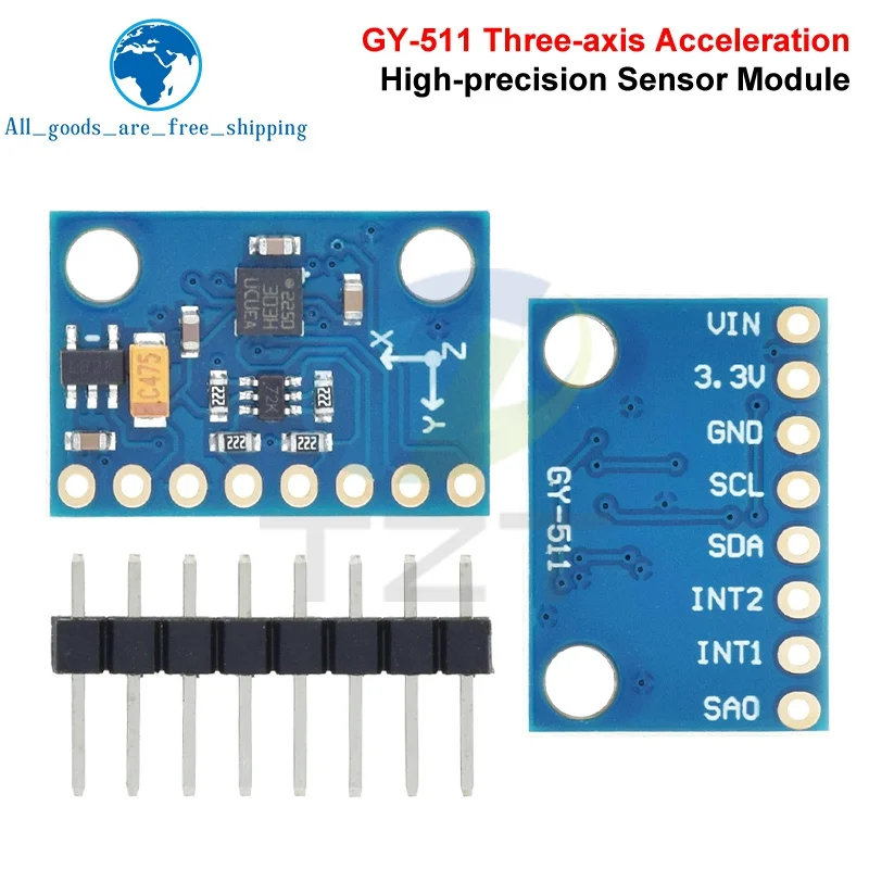 1/3PCS GY-511 LSM303DLHC Module e-Compass 3 Axis Accelerometer + 3 Axis Magnetometer Module Sensor
