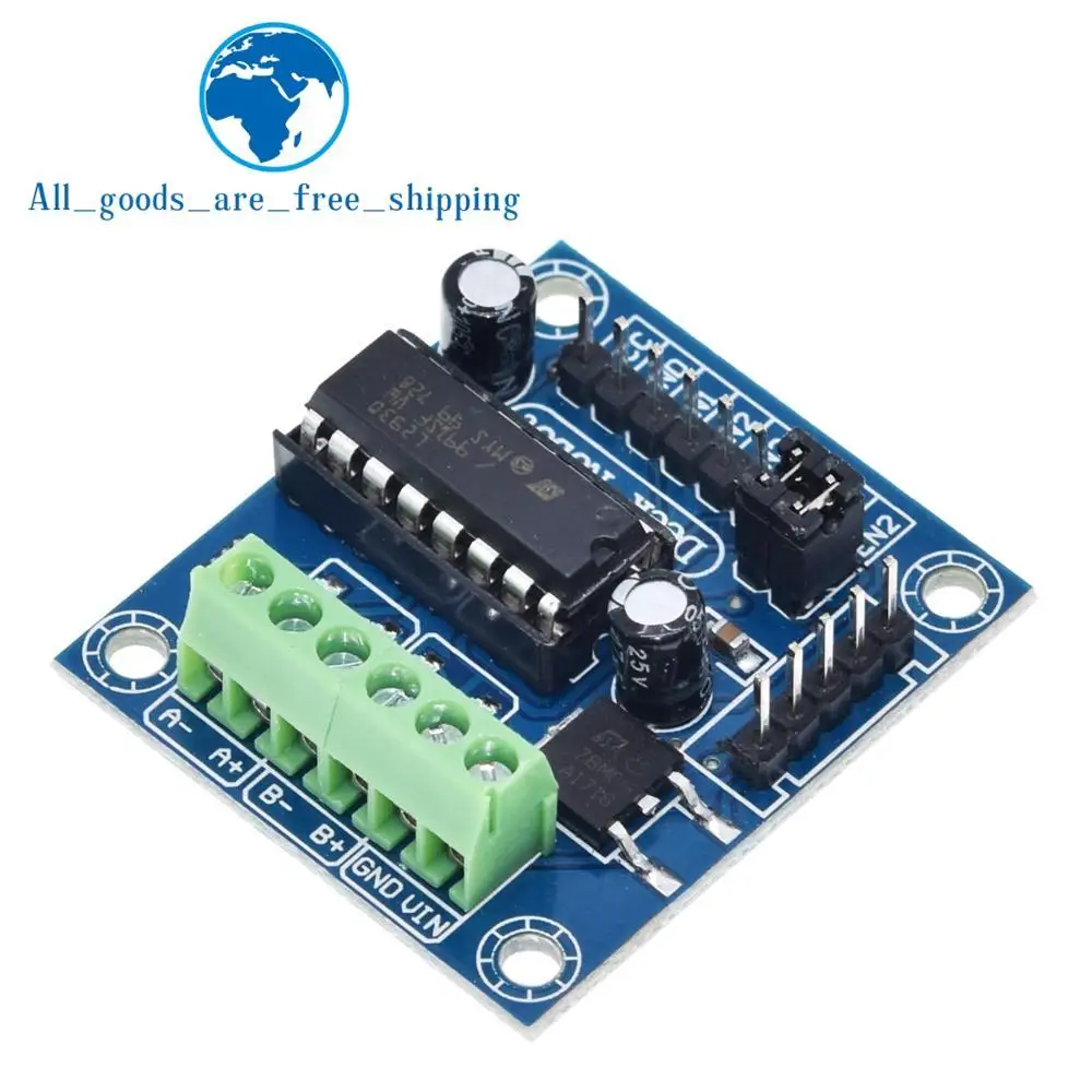 TZT 1/3pcs Mini 4CH 4 Channel Motor Drive Shield L293 L293D Expansion Board Module