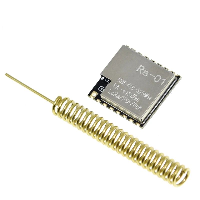 TZT 1/3PCS TZT Ra-01 LoRa SX1278 433Mhz Spread Spectrum Transmission Module Most Distant 10KM For arduino