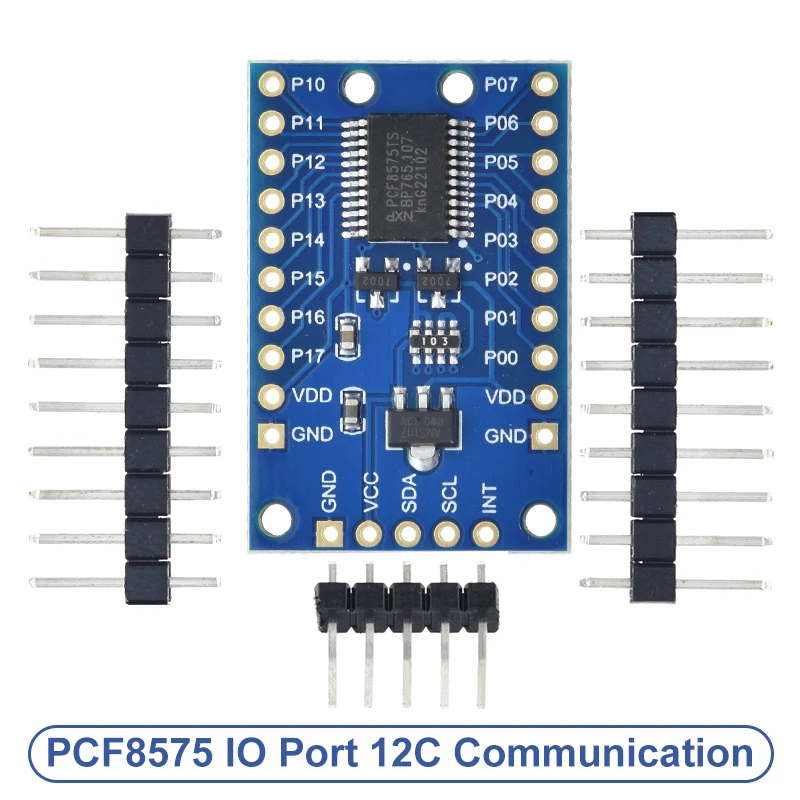 TZT 1/3PCS PCF8575 Module Expansion IO port Expander board DC 2.5-5.5V I2C For Arduino