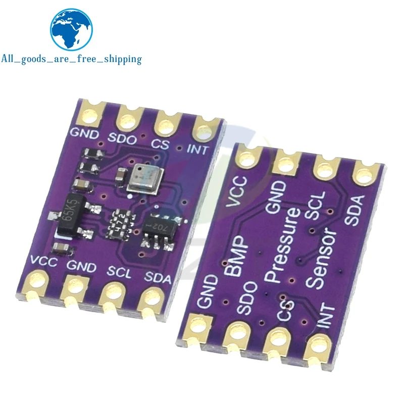 1/3pcs DC 2.0-5.5V BMP580 Digital Module Temperature Barometric Pressure Sensor Module