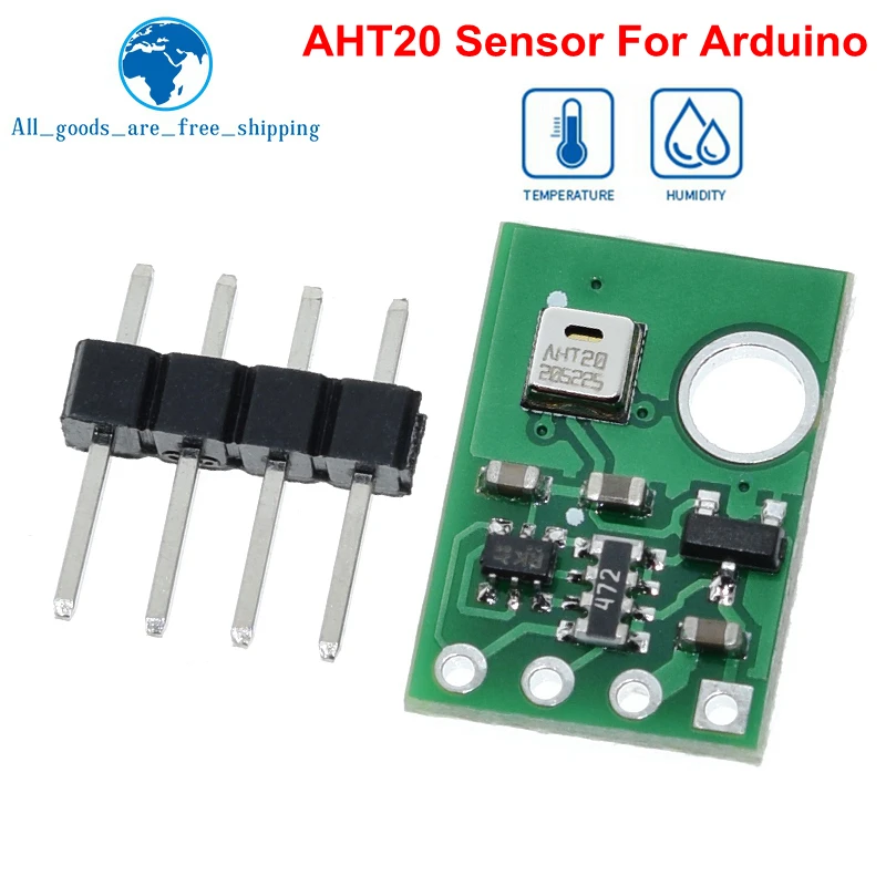 AHT20 I2C Temperature and Humidity Sensors Module high-precision humidity Detection Probe DHT11 Upgraded Version for arduino