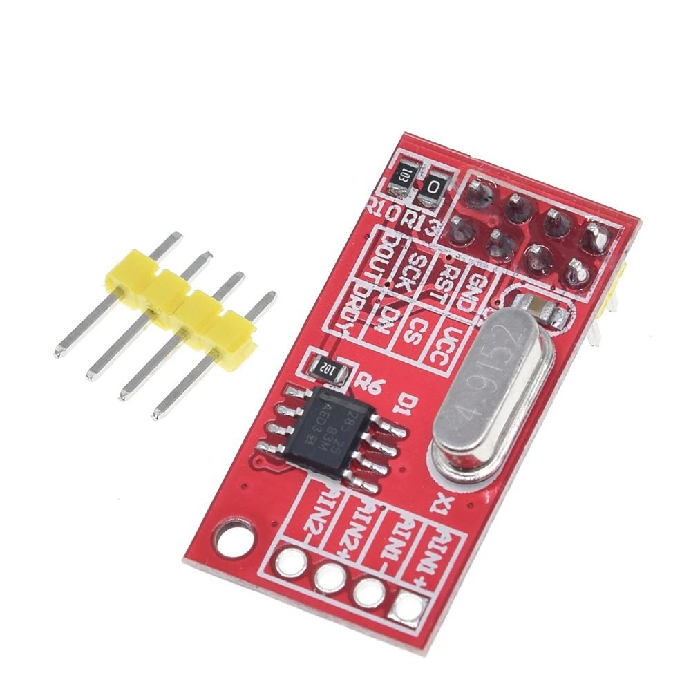 TZT 1/3PCS AD7705 Dual 16 bit data acquisition module programmable input gain SPI interface