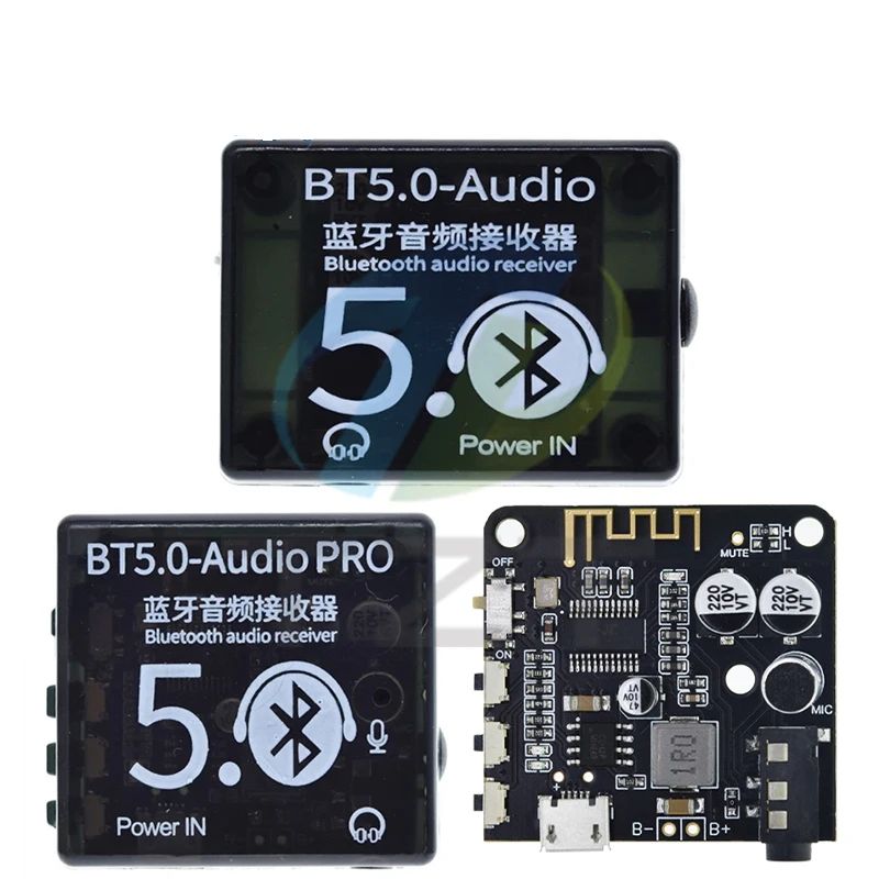 1/3pcs TZT Bluetooth-5.0 Decoder Audio Board BT5.0 PRO MP3 Lossless Player Stereo Music Amplifiers Module With Case
